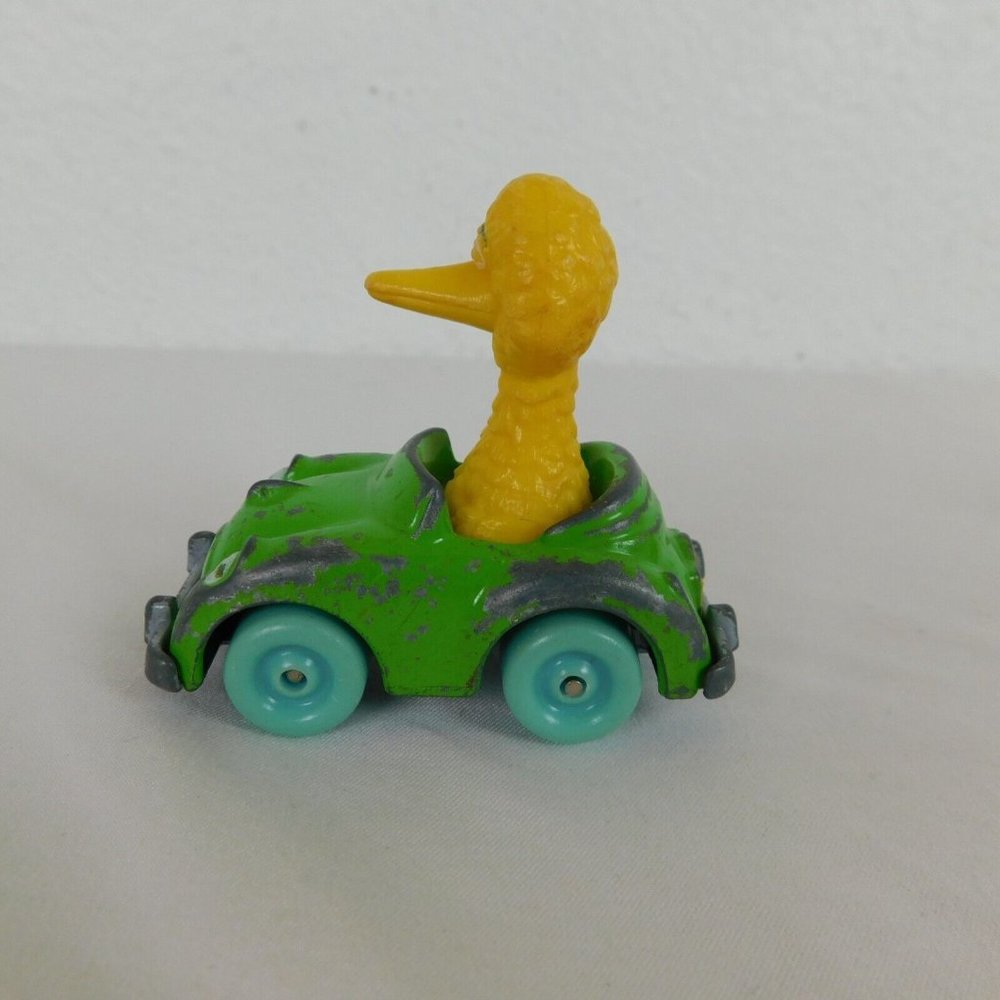 2 Sesame Street Muppets Playskool Die Cast Cars 1981-1983 Toy Vintage Bird Bert - Picture 3 of 11
